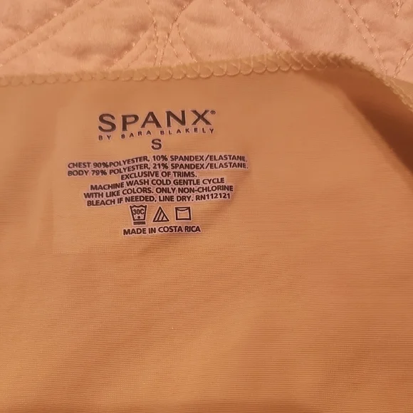 SPANX Tan Fitted Tank Top with Seamless Design - Picture 8 of 8